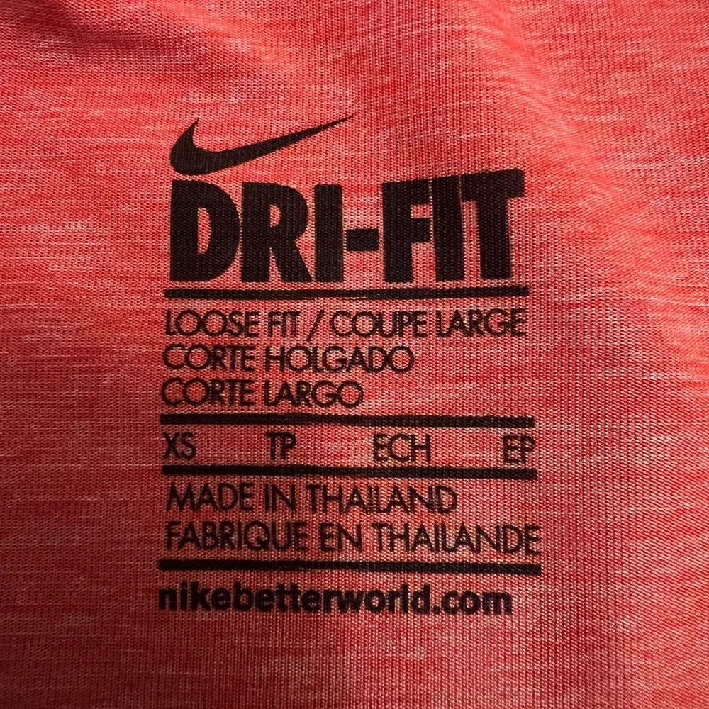Nike Tank Top Womens XS Criss Cross Straps Running
Workout orange reddish sheer - Picture 3 of 7